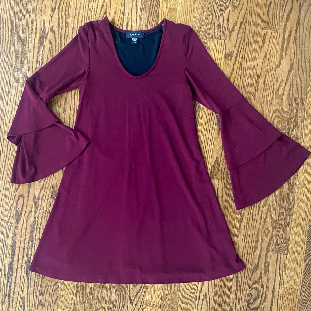 Karen Kane Burgundy Dress